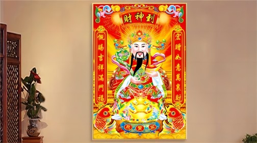 财神爷贴在家里什么位置好（贴财神年画有哪些忌讳）